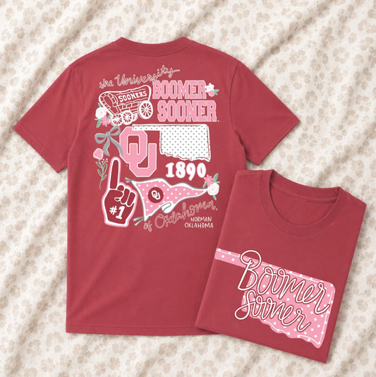OKLAHOMA 2026: OU Storyboard 2026 (COMFORT COLORS SHORTSLEEVE)
