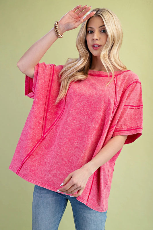 Fuchsia Flash Top