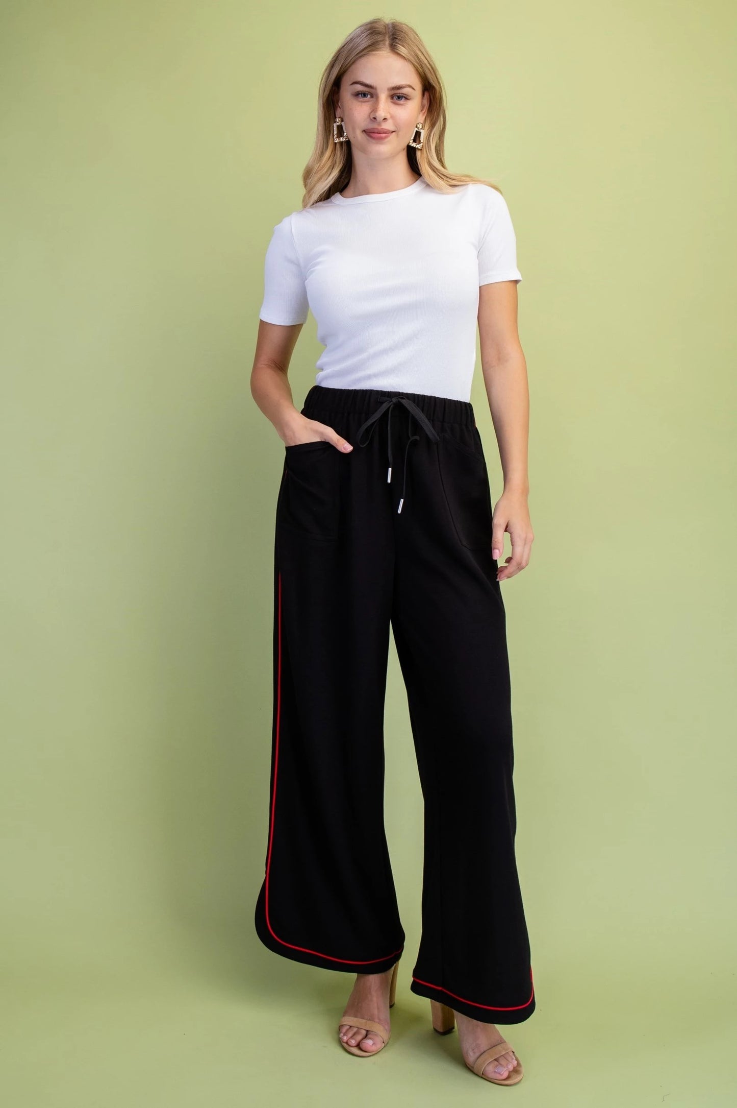 Double Pipe Relaxed Pants