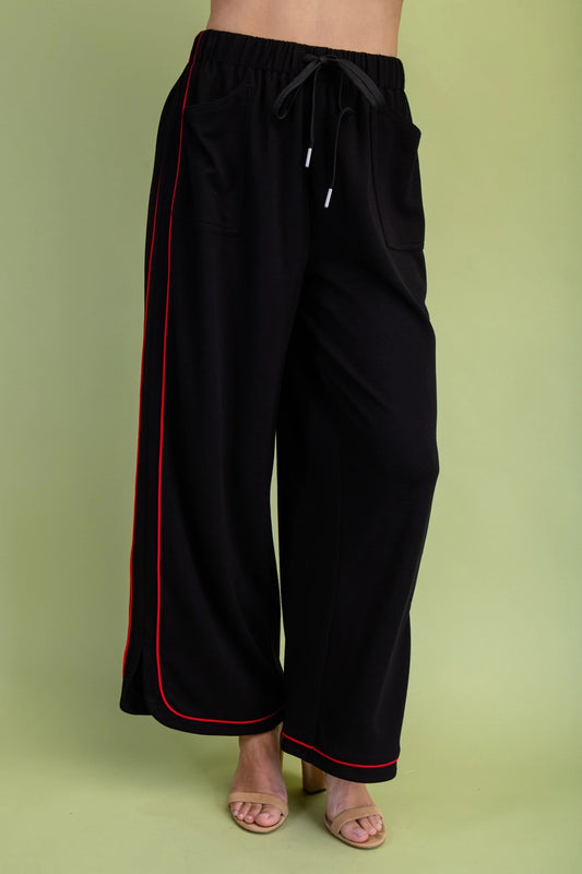 Double Pipe Relaxed Pants
