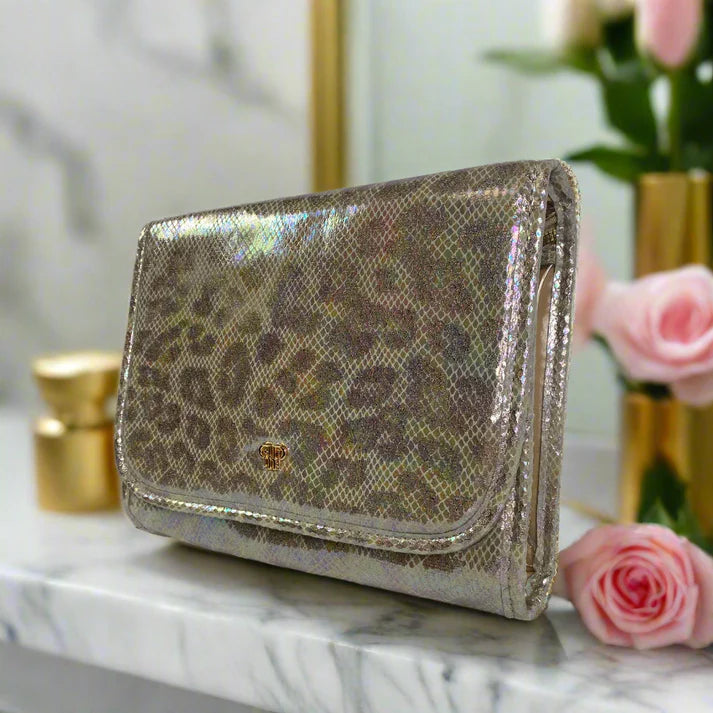 Toiletry Case - Glimmer Leopard