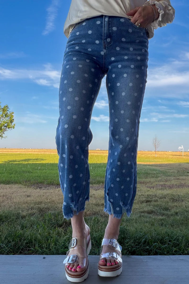 Dot Darling Jeans