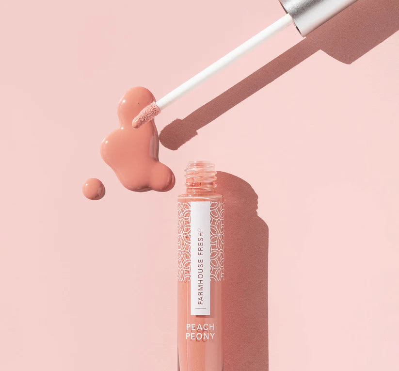 Vitamin Glaze® Oil Infused Lip Gloss – Peach Peony