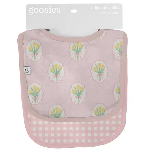 Bib Set- Fancy Tulips