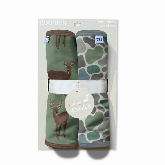 Burp Cloth Set- Deer