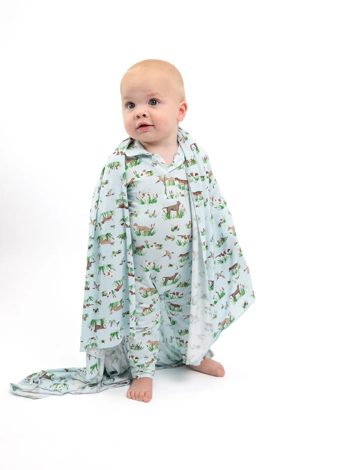 Delta Bird Hunting Dogs Everything Blanket