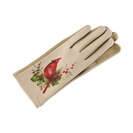 Cardinal Fleece Lined Gloves