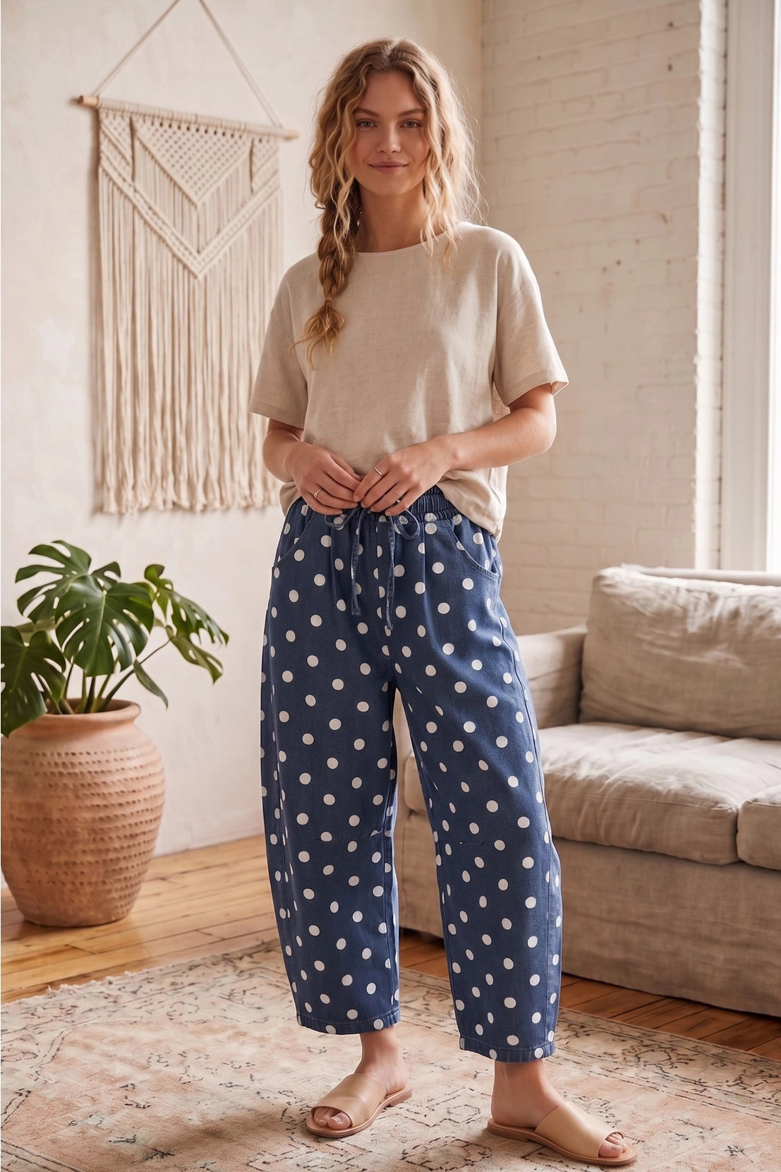 Playful Polka Pants