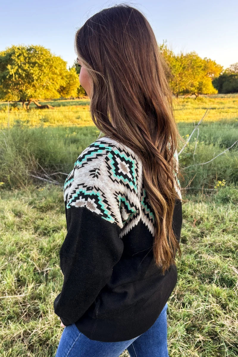 Midnight Diamond Sweater