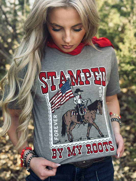 Stamped By My Roots Tee