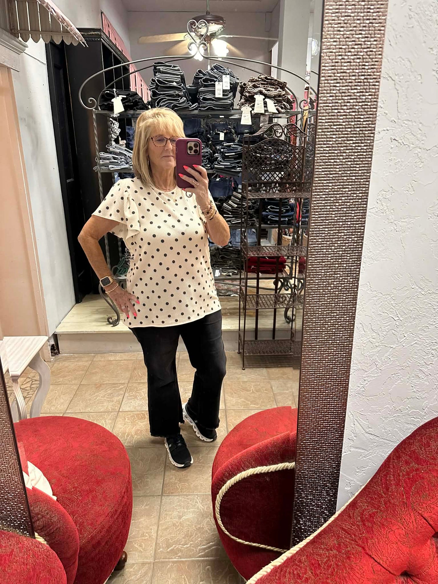 Dotted Darling Top