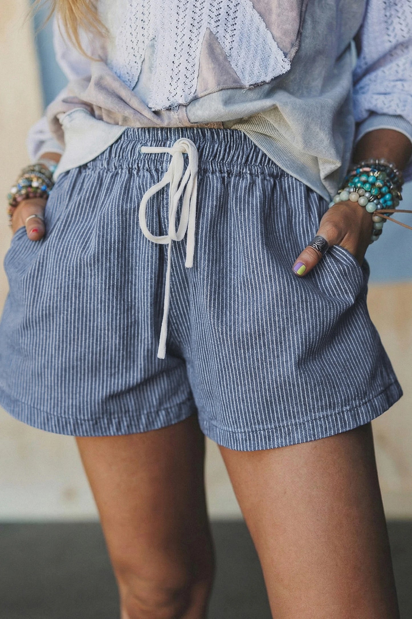 Harbor Stripe Shorts