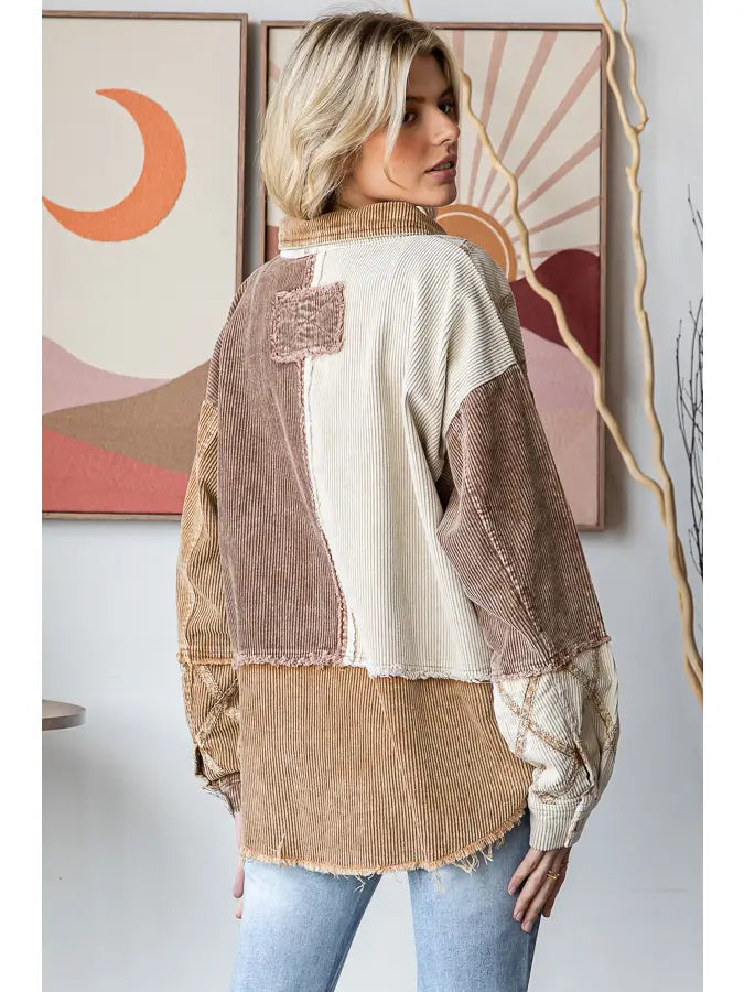 Sundown Cord Block Jacket