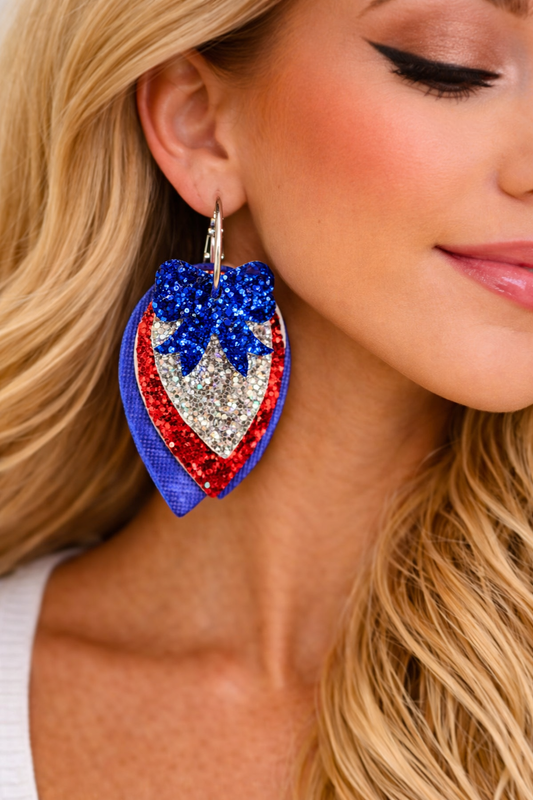 Patriotic Sparkle Earrings