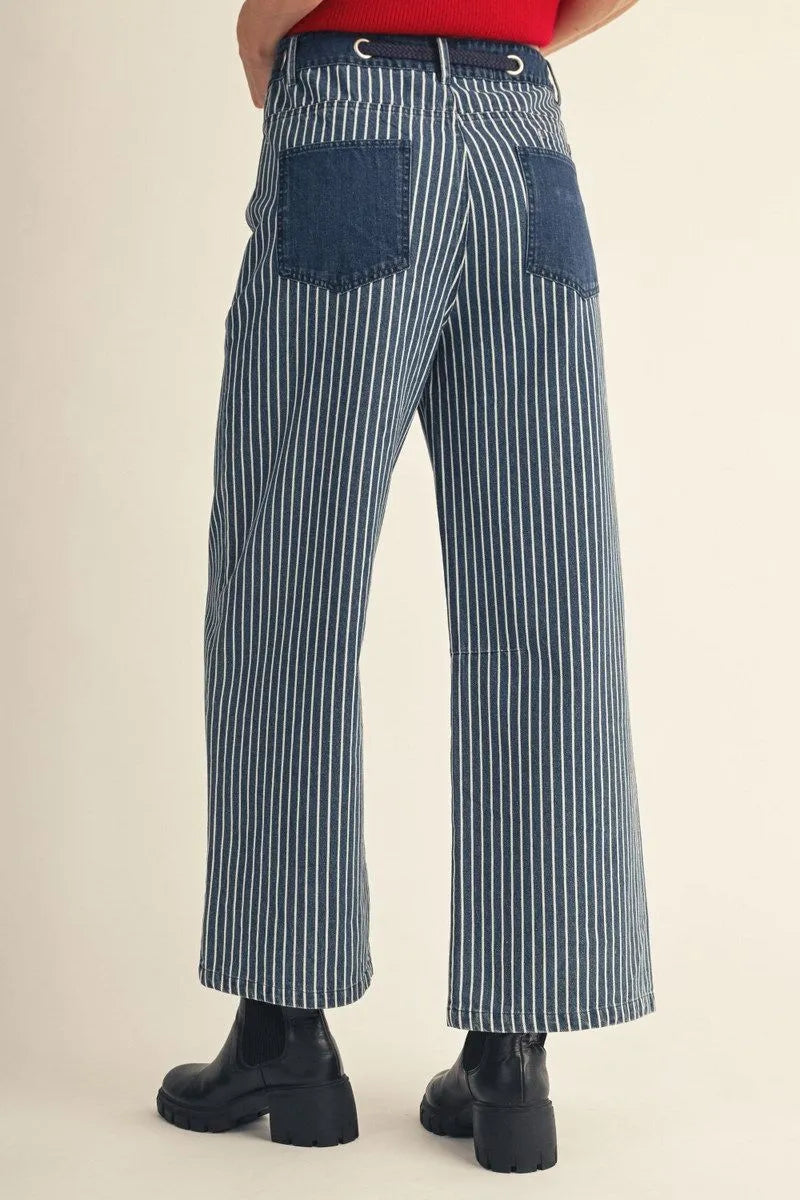 Main Street Stripe Jeans