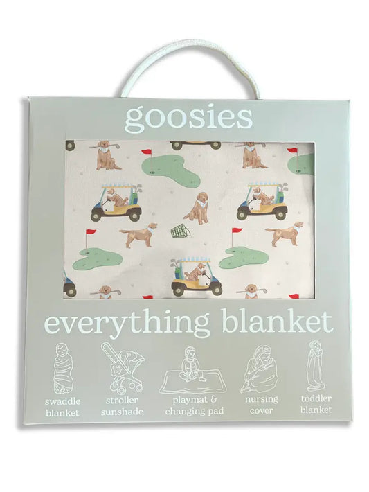 Everything Blanket - Barks & Birdies (Golf Dogs)