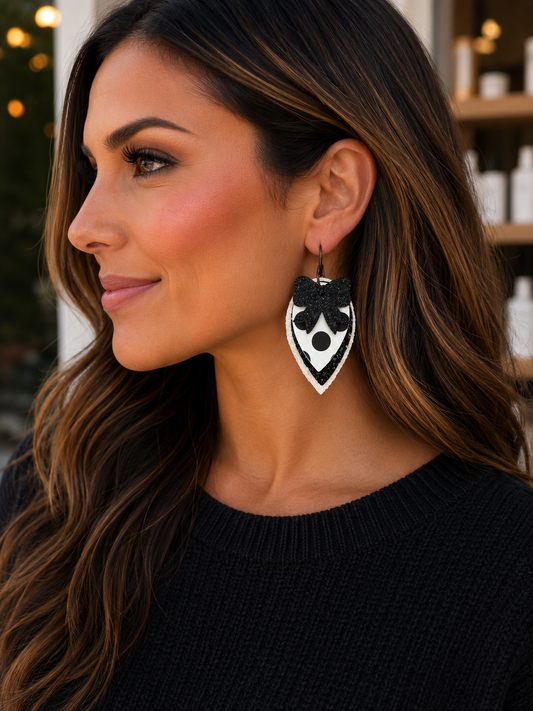 Midnight Dot Earrings