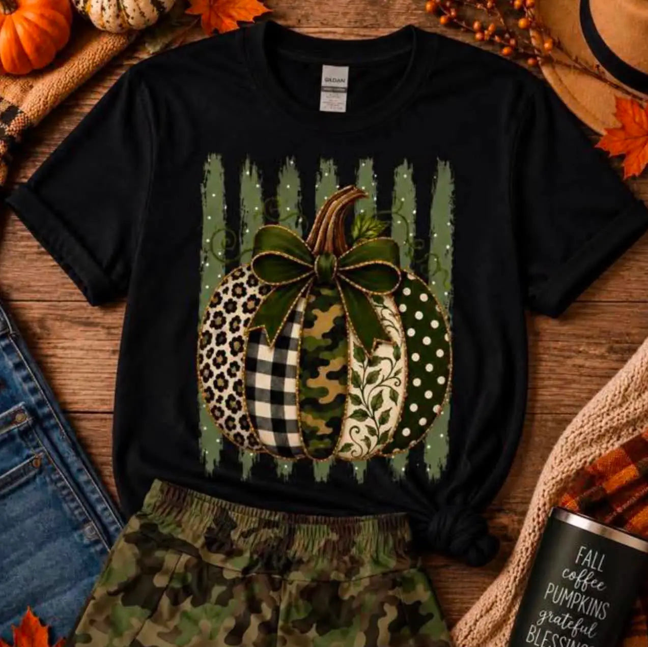 Pattern Camo Pumpkin