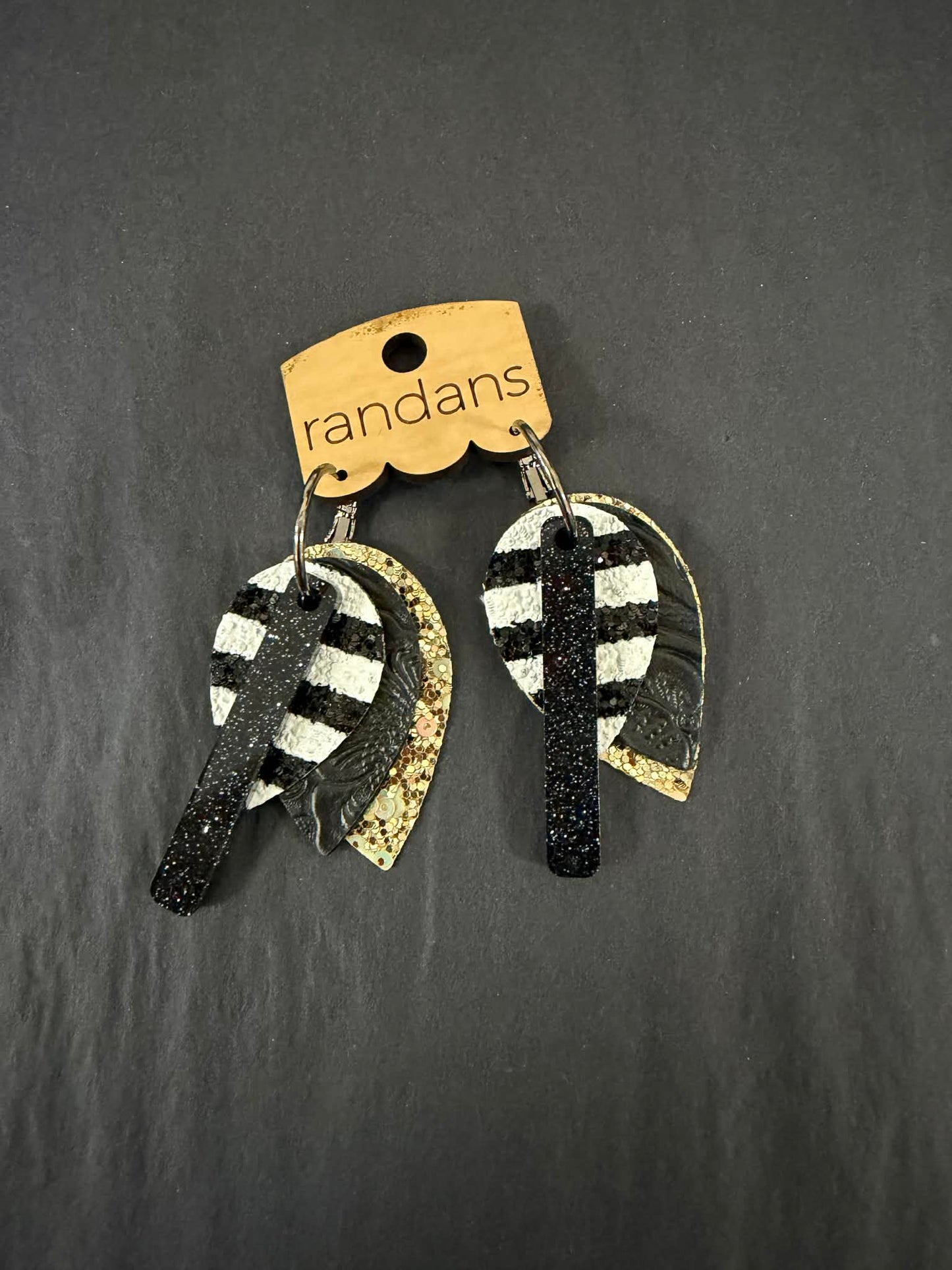 Blackout Glam Earrings