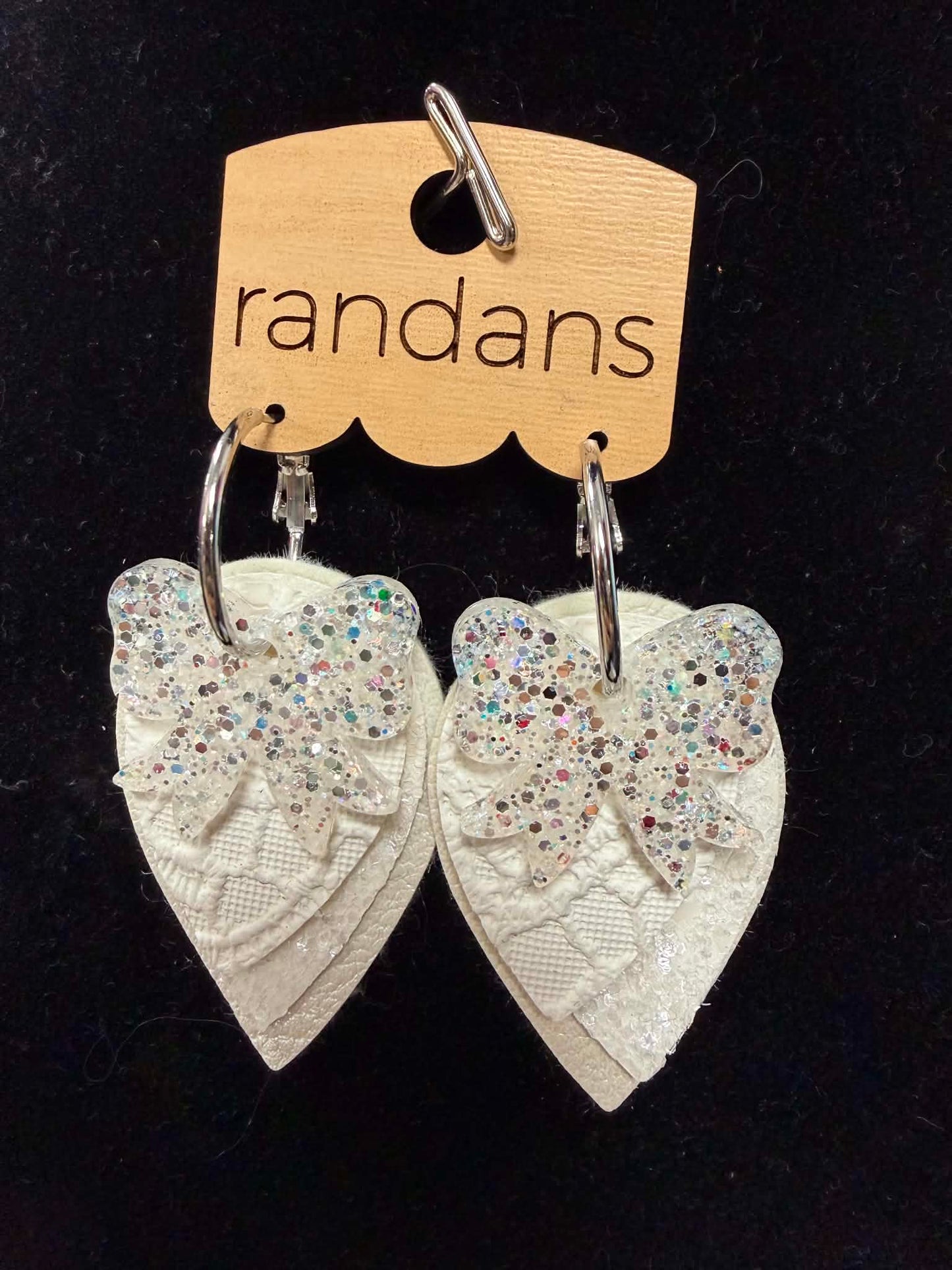 Iridescent Ivory Earrings