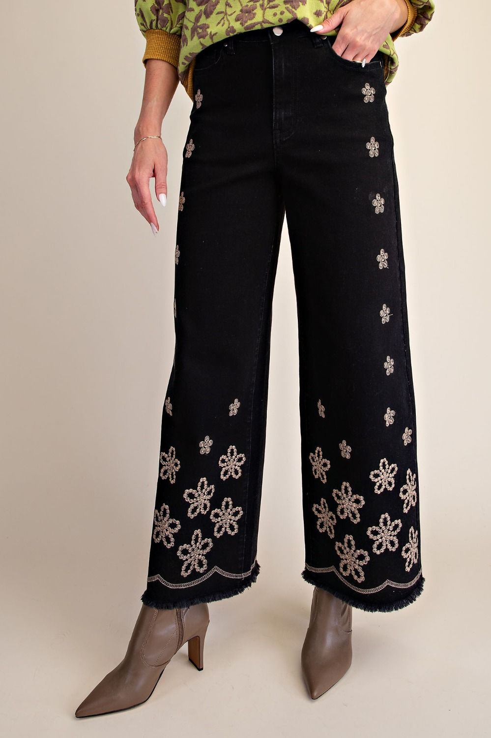 Blooming In the Dark Pants