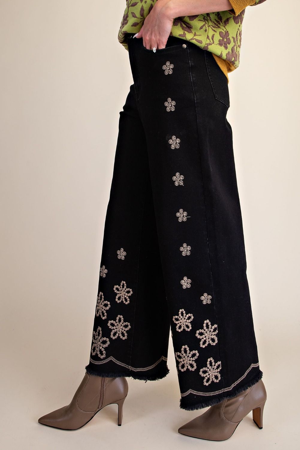 Blooming In the Dark Pants
