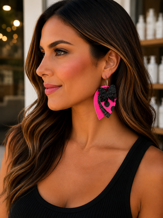 Pink Panther Earrings