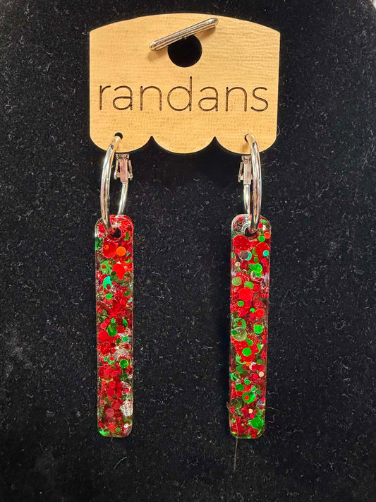 Mistletoe Mix Bar Earrings