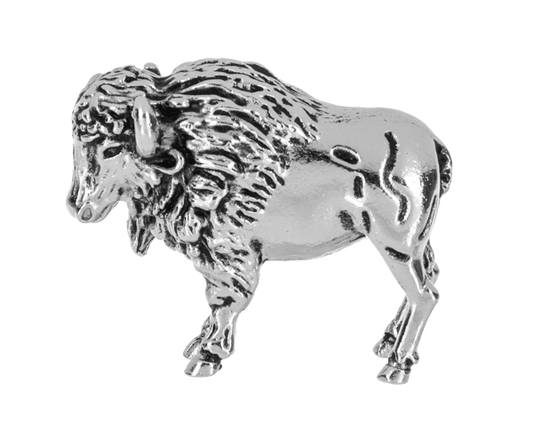 Brave Buffalo Charm