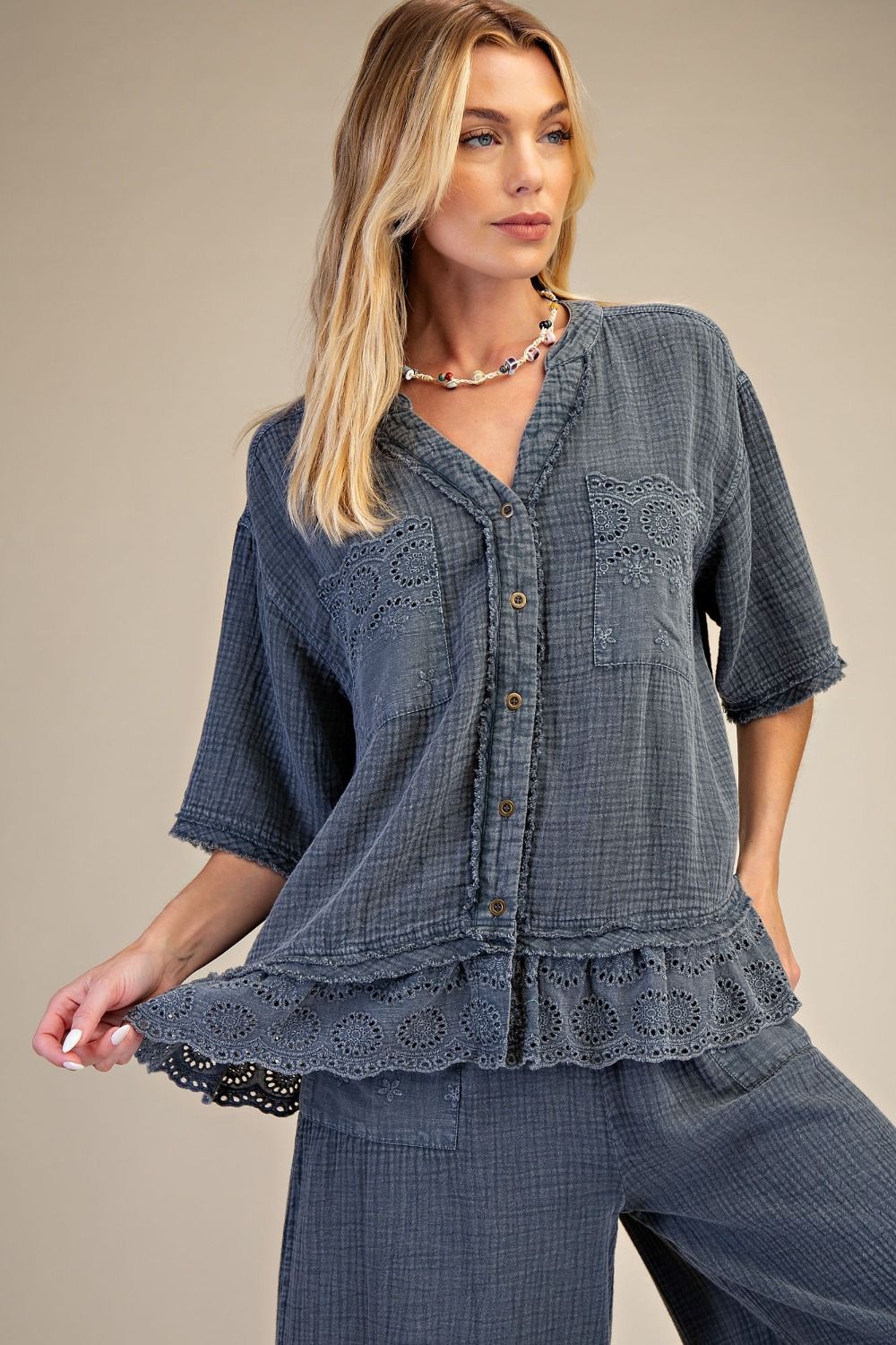 Smoke Signals Blouse