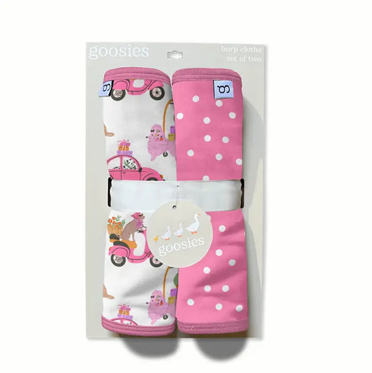 Burp Cloth Set- Puppy Chic (Posh Travel Dogs)