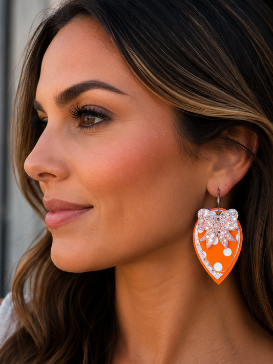 Orange Crush Earrings