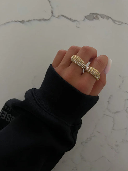 Diamond Dome Ring