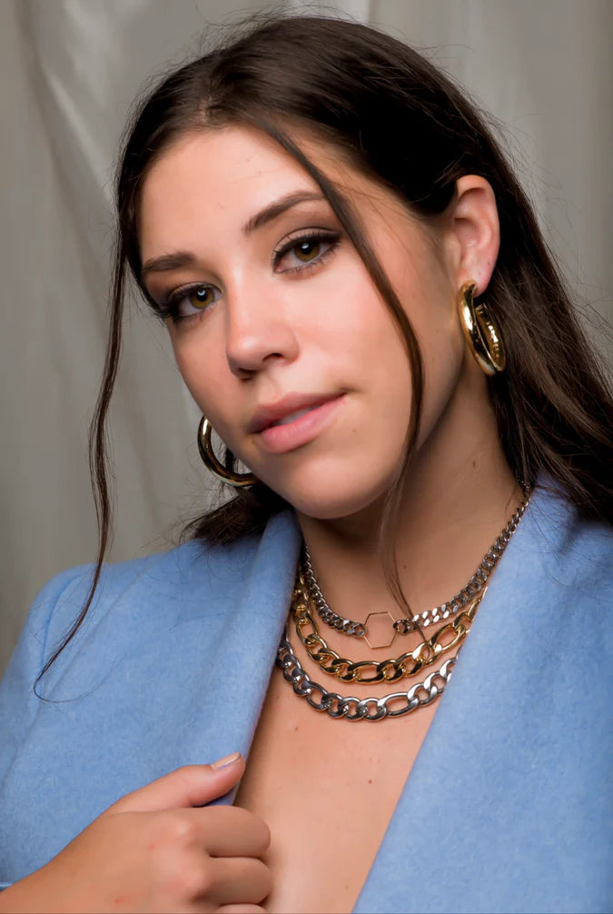 Jasmine Large Hoops
