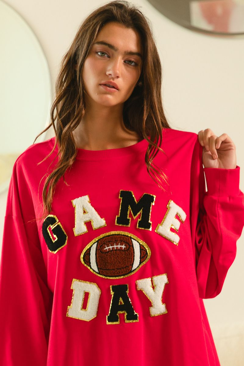 Game Day Patch Sweatshirt