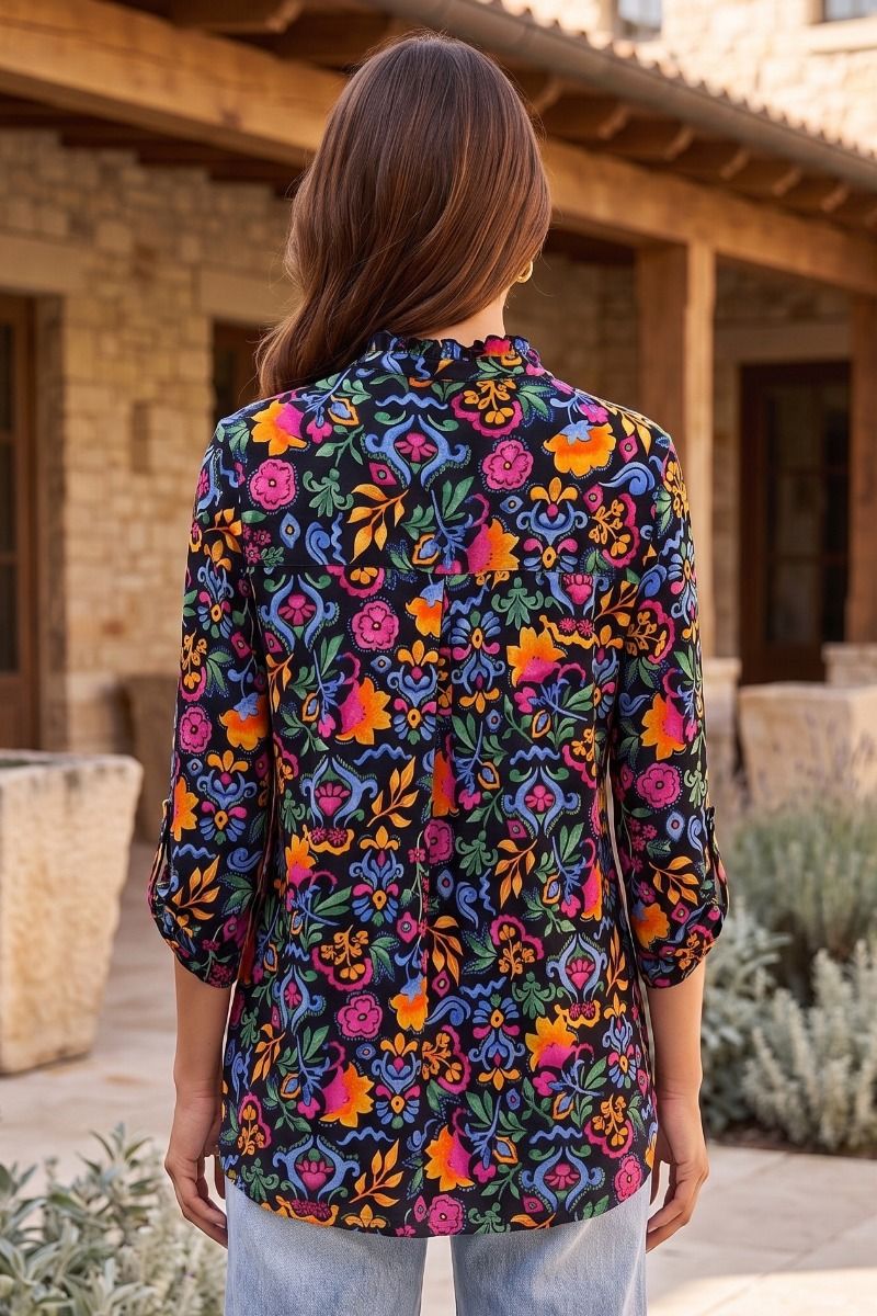 Garden Party Whimsy Lizzy Top