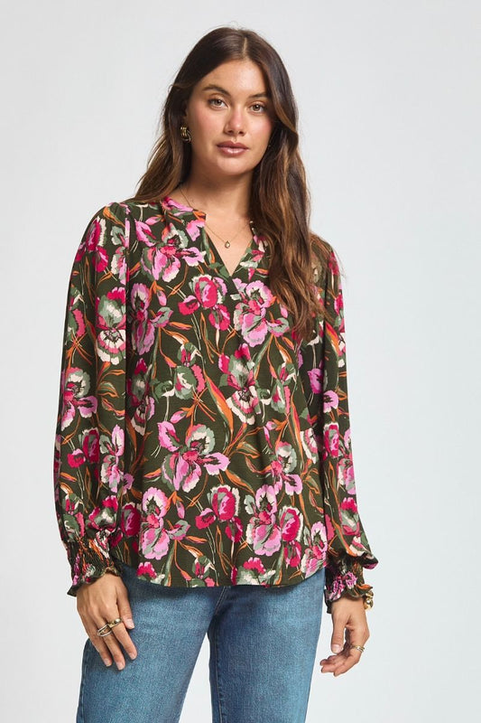Flirty Florals Top
