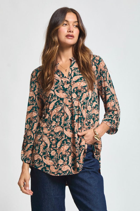 The Paisley Charm Top
