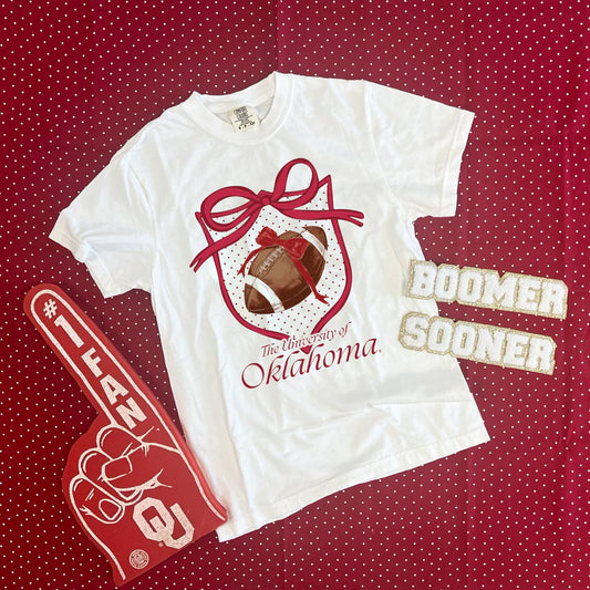 OU Polkadot Crest & Football