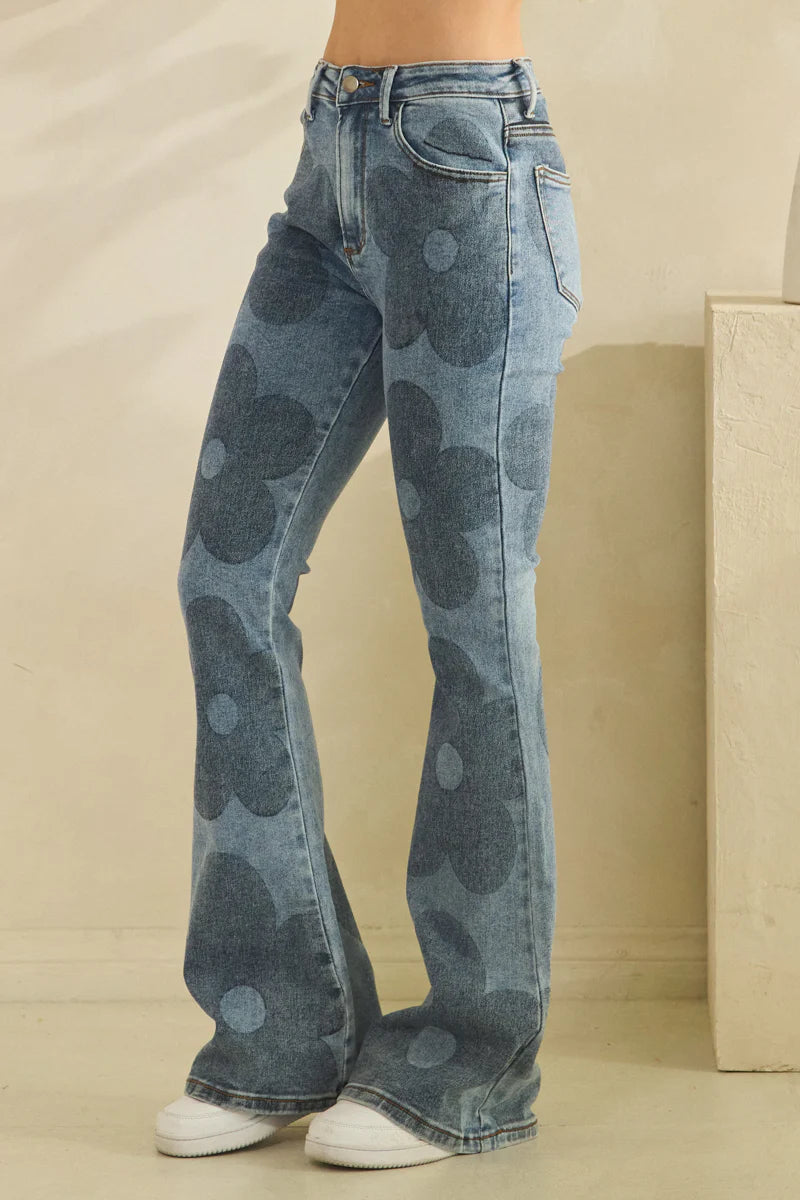 Indigo Blossom Bootcut Jean
