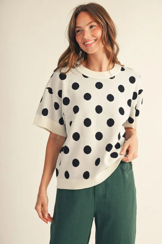 Polka Pop Sweater