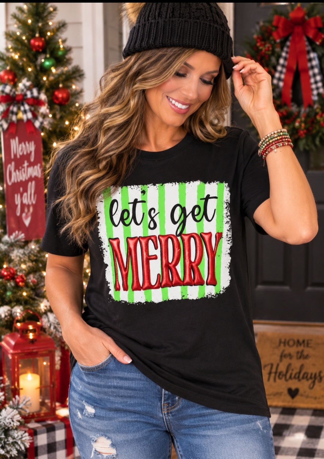 Let's Get Merry Tee