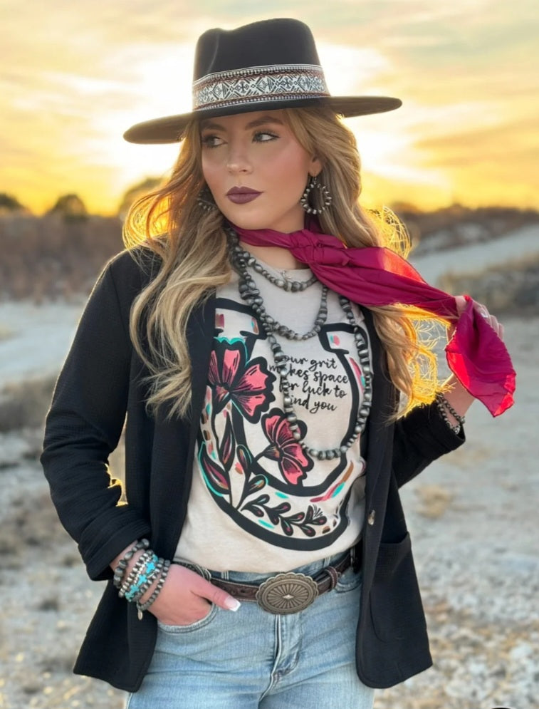 Lauren's Horseshoe Tee