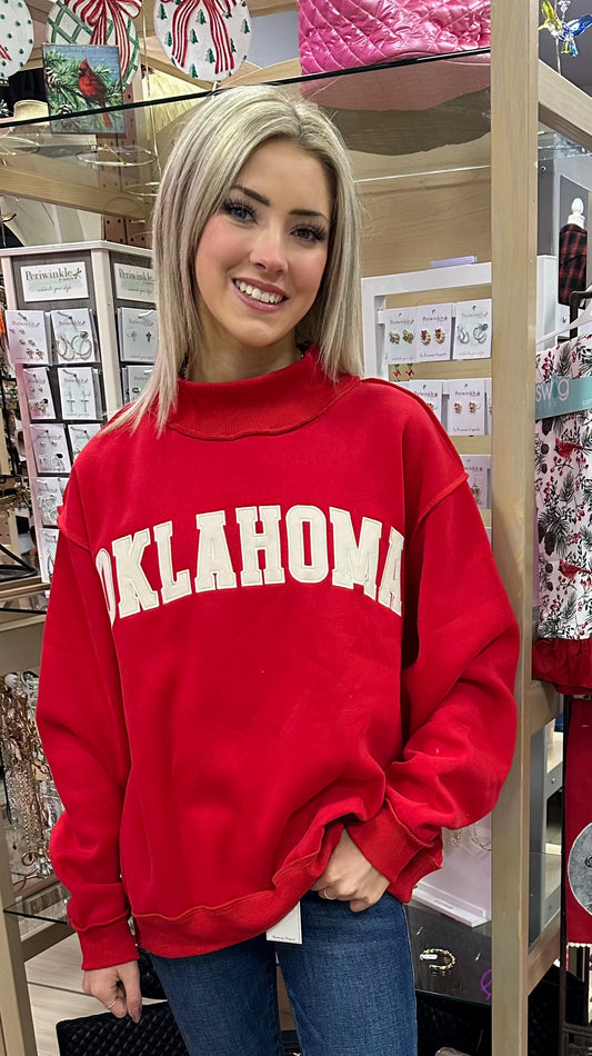 Oklahoma - Crimson & Cream