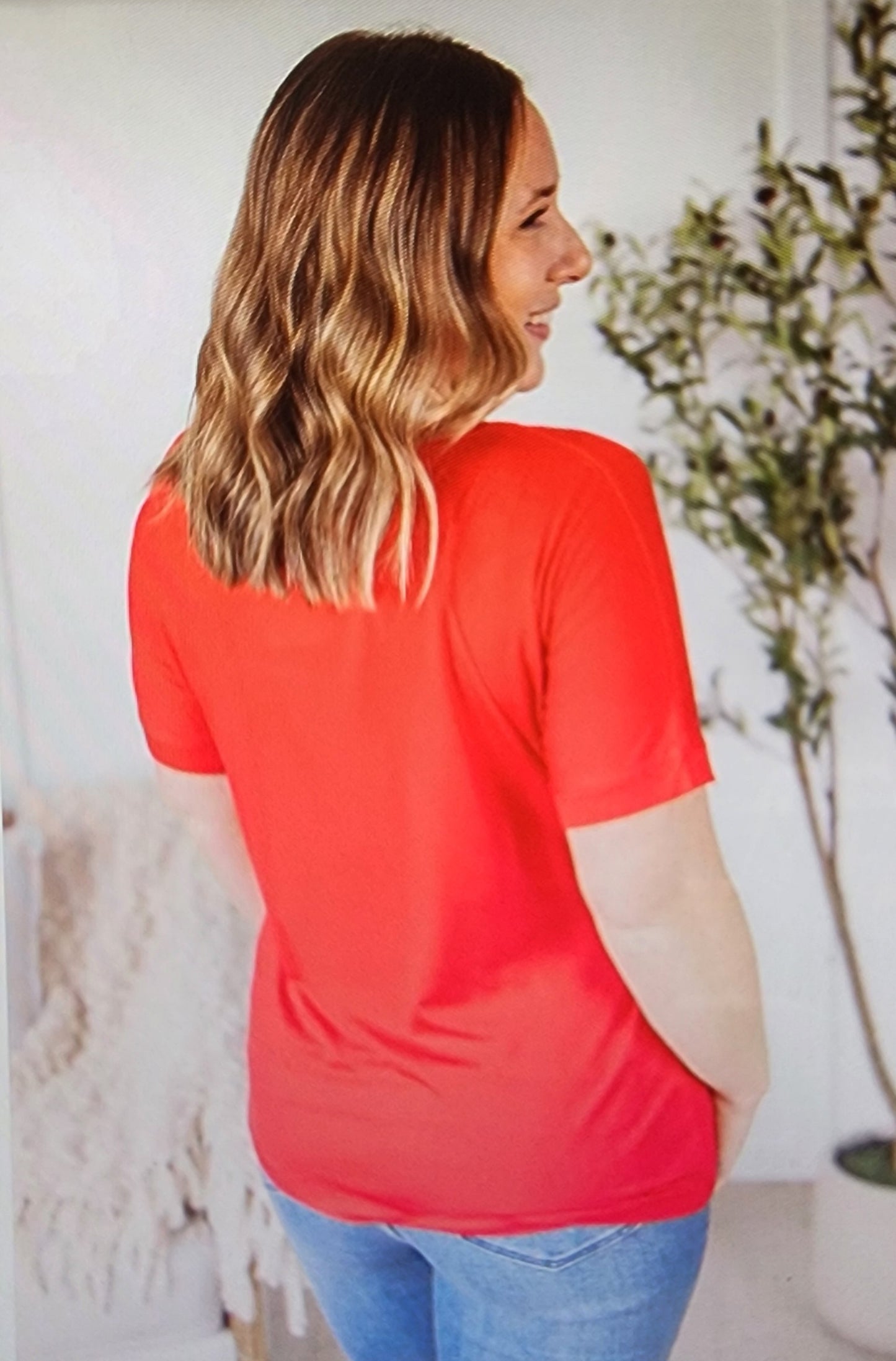 Bamboo Basic V-Neck Tee
