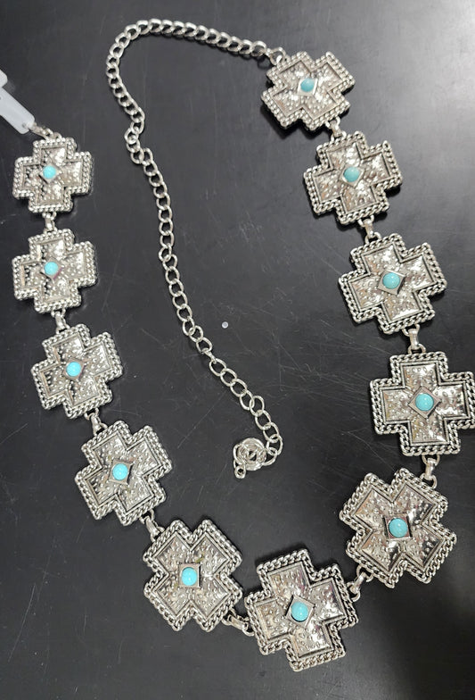 Silver Grace Chain Belt