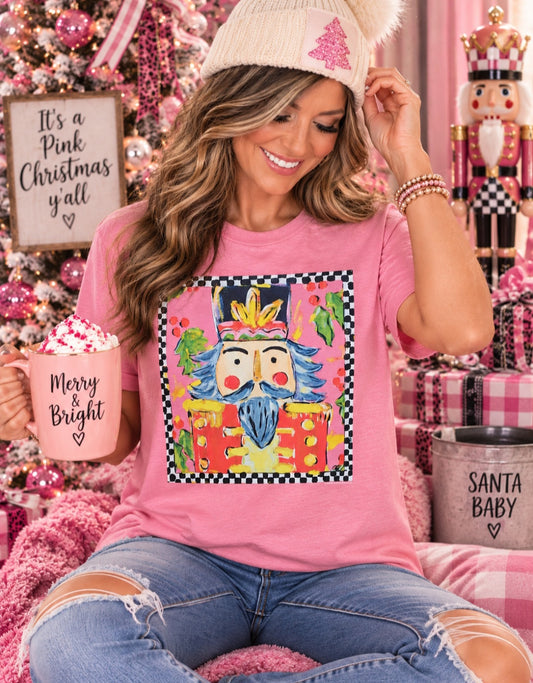 Callie's Checkered Nutcracker Tee