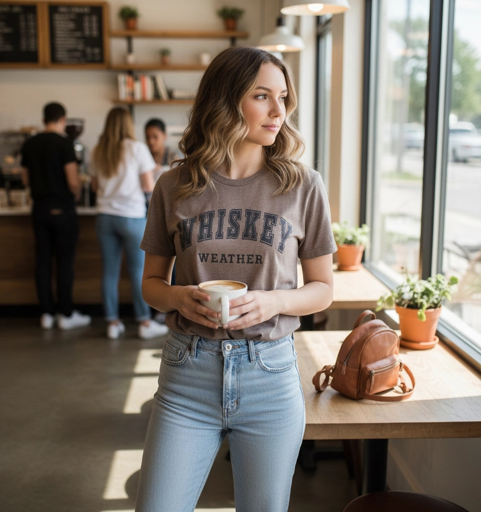 Whiskey Weather Tee