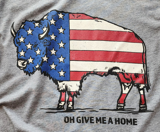 Lauren's Patriotic Buffalo Tee