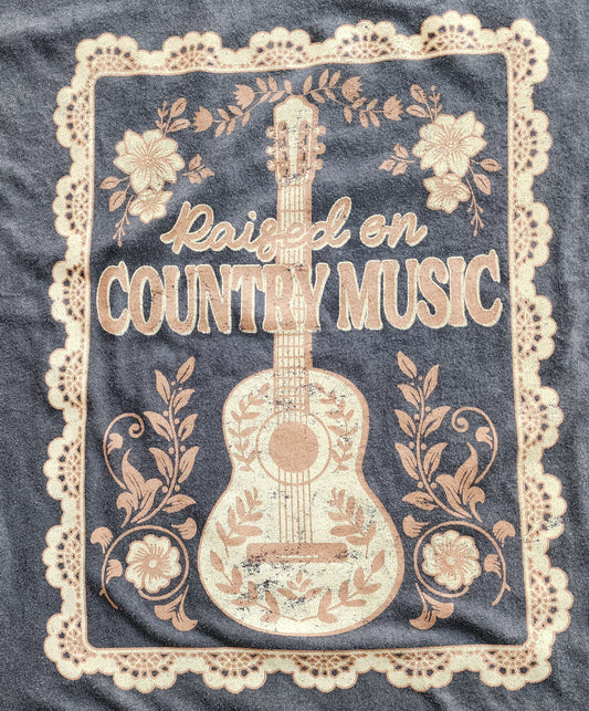 Raised on Country Music Tee